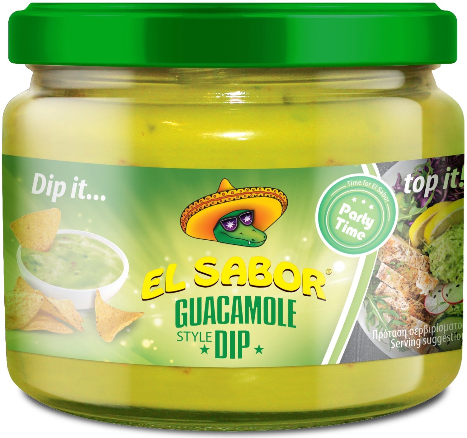 El sabor Guacamole-Style Dip – 300 g