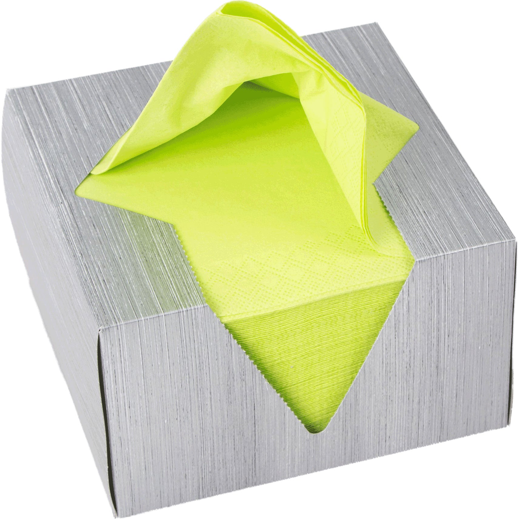 Elco Servietten Limette – 33 × 33 cm, 3-lagig – 100 Stück