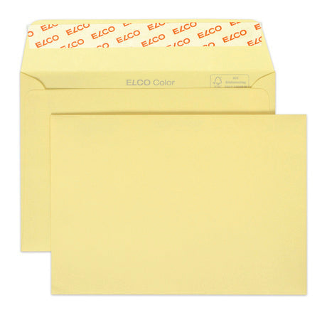 Elco Couvert C6, ohne Fenster, chamois, 100 g/m² – 250 Stk.