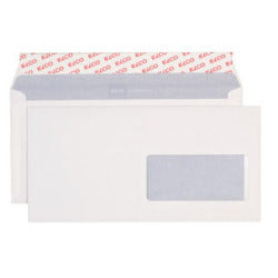 Elco Couvert C5/6, Fenster rechts, Haftklebung, naturweiss, 100 g/m², Profutura, mit Innendruck – 500 Stk.