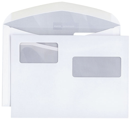 Elco Kuvert C5, mit Fenster, weiss, 100 g/m², mit Innendruck – Elco – 500 Stk.