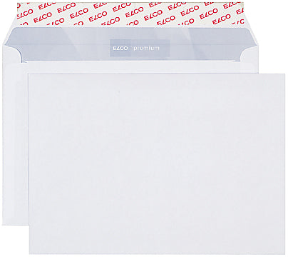 Elco Kuvert 214 × 151 × 36 mm, ohne Fenster, Haftklebung, weiss, 80 g/m², mit Innendruck – 500 Stk.