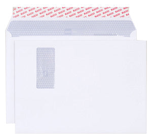 Elco Couvert C4, Fenster rechts, selbstklebend, hochweiss, 90 g/m², Spezial-Laserpapier – 250 Stk.