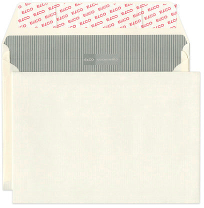 Elco Seitenfaltentasche B5, Selbstklebend, Beige, 120 g/m², 20 mm Falte – 250 Stk.