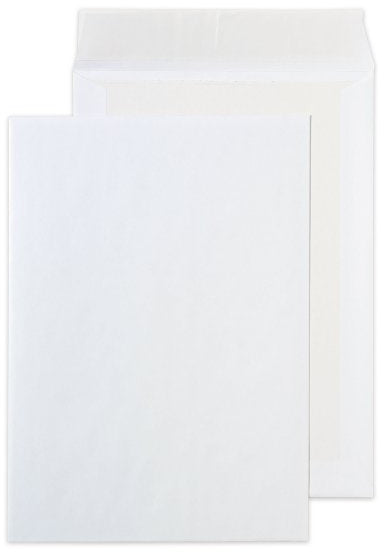 Elco Seitenfaltentasche C4 – selbstklebend, Papier/Karton, weiss