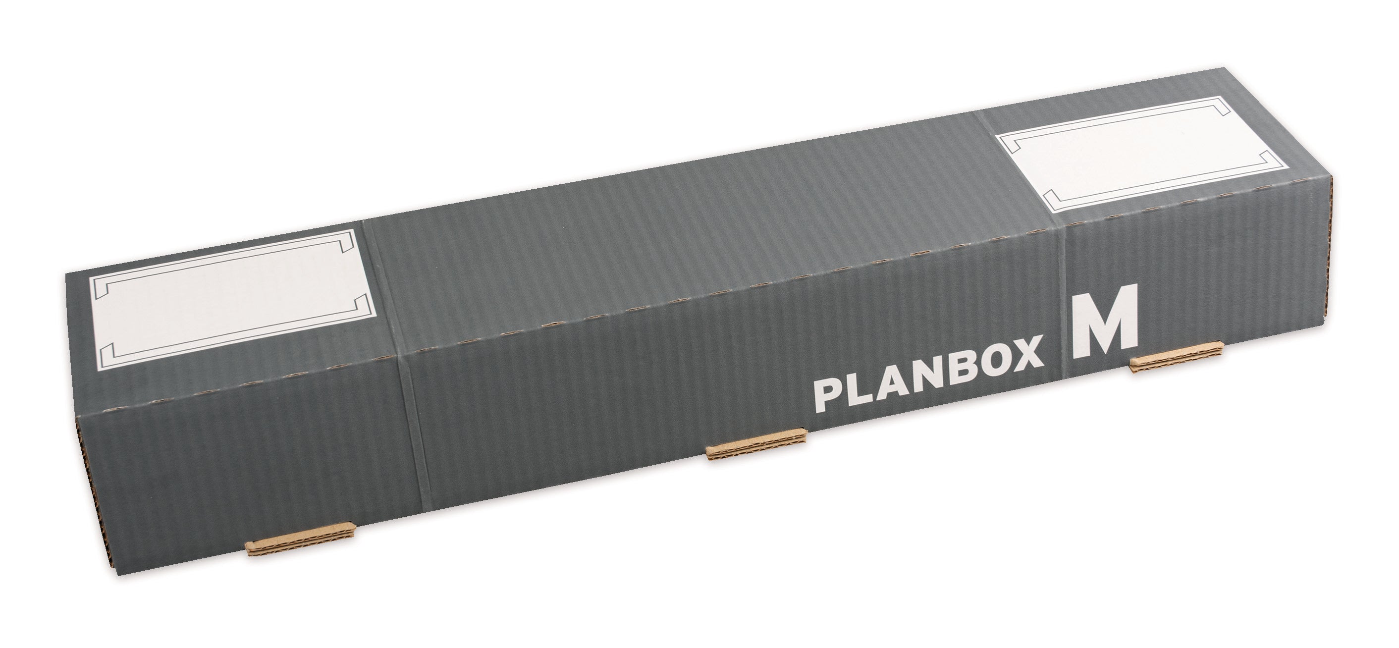 Elco Versandhülse PAC-IT PLAN-CASE – Ø 75 × 580 mm, selbstklebend, wiederverschliessbar, grau