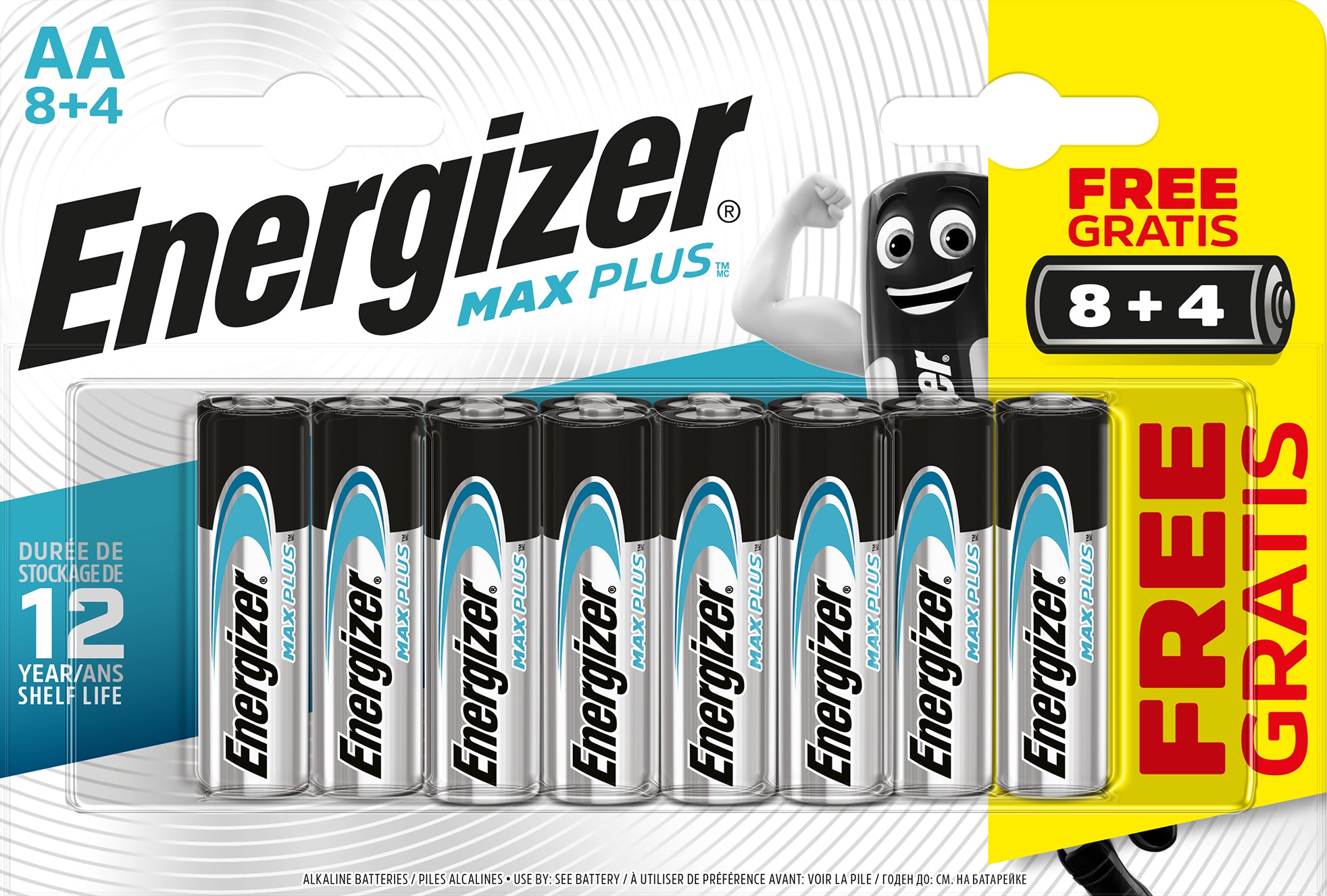 Energizer AA Batterien – 12 Stk.