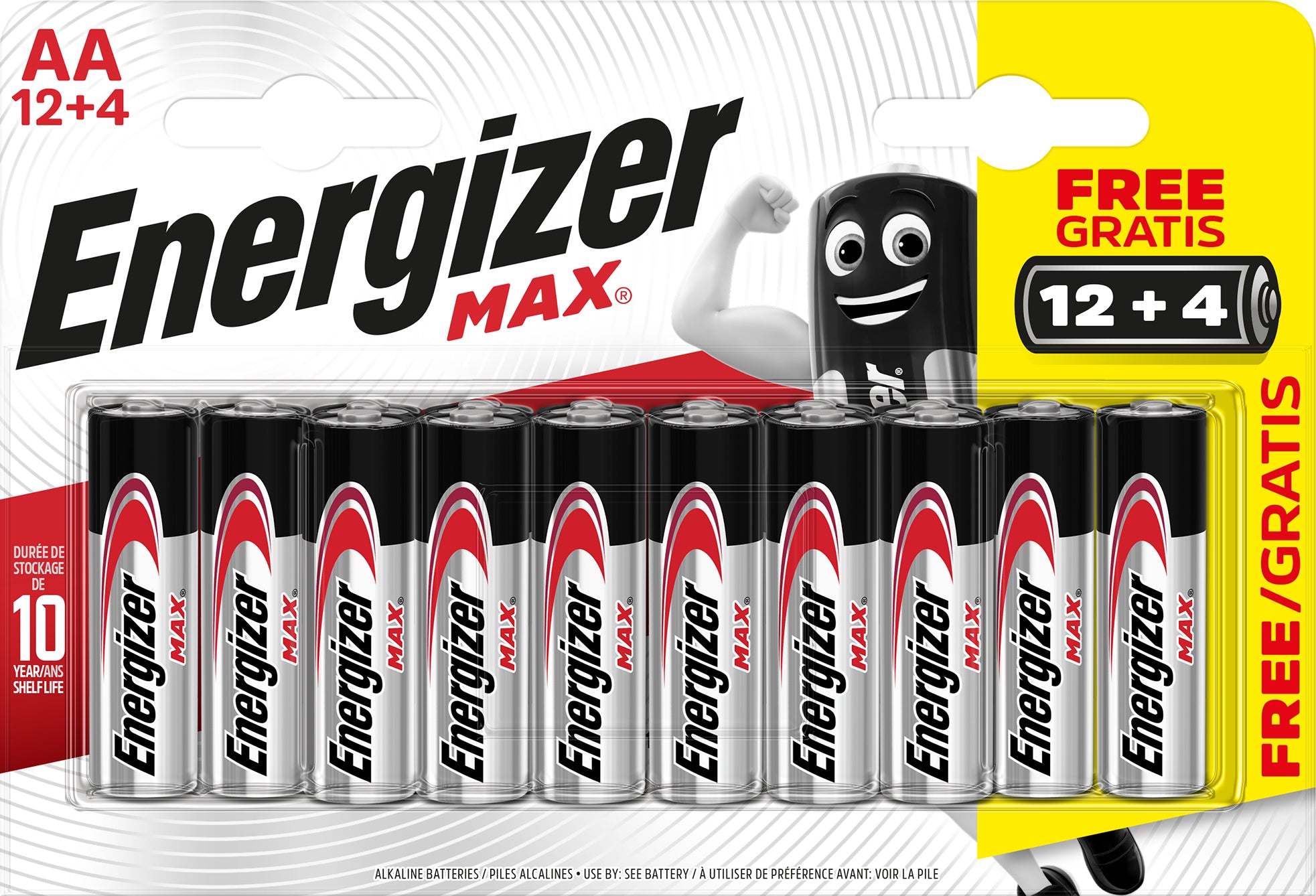 Energizer AA Batterien – 16 Stk.