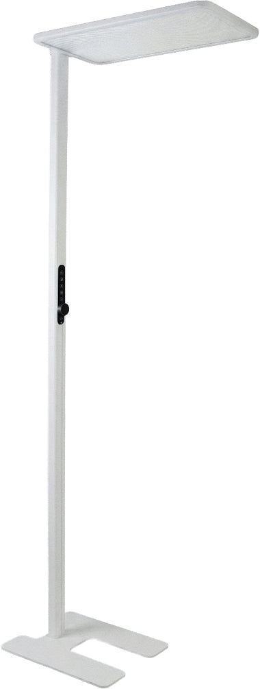 Enovalite Stehleuchte ELED70112 – 110 cm, 11000 lm, 150 W, 4000 K, dimmbar, weiss, Sensor, UGR<16, CRI 98