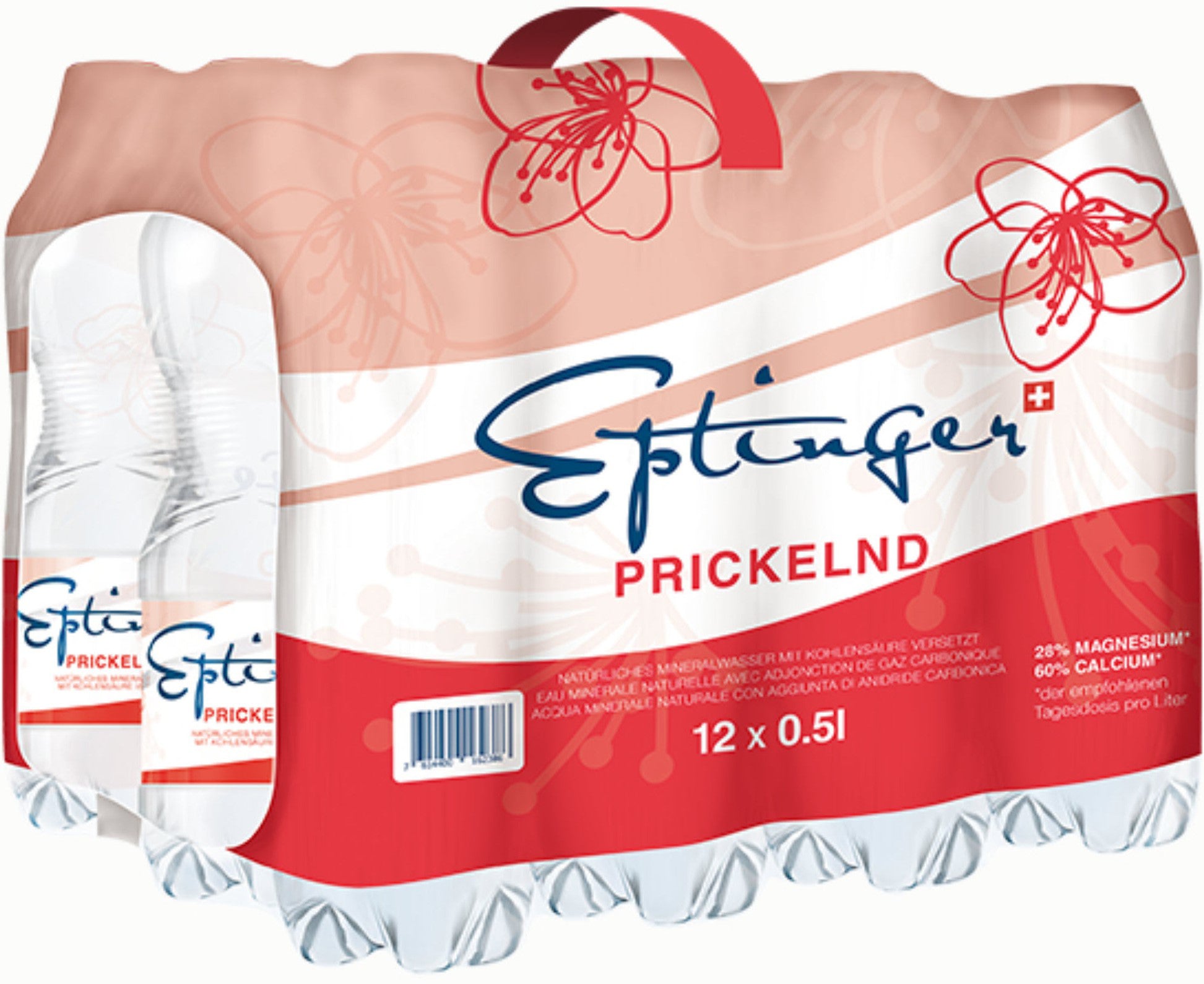 Eptinger Mineralwasser prickelnd – 12 × 50 cl