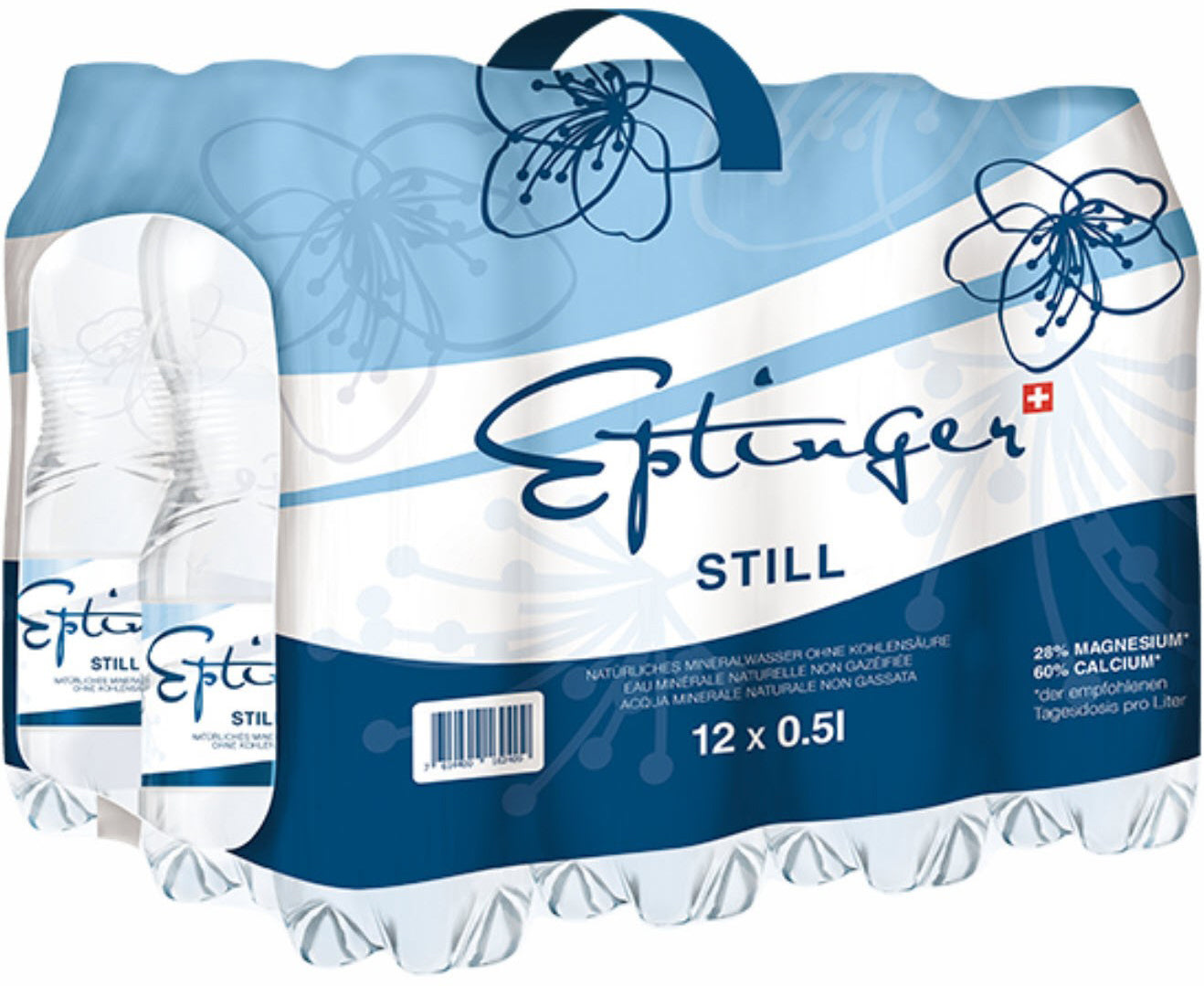 Eptinger Still Mineralwasser – 12 × 50 cl