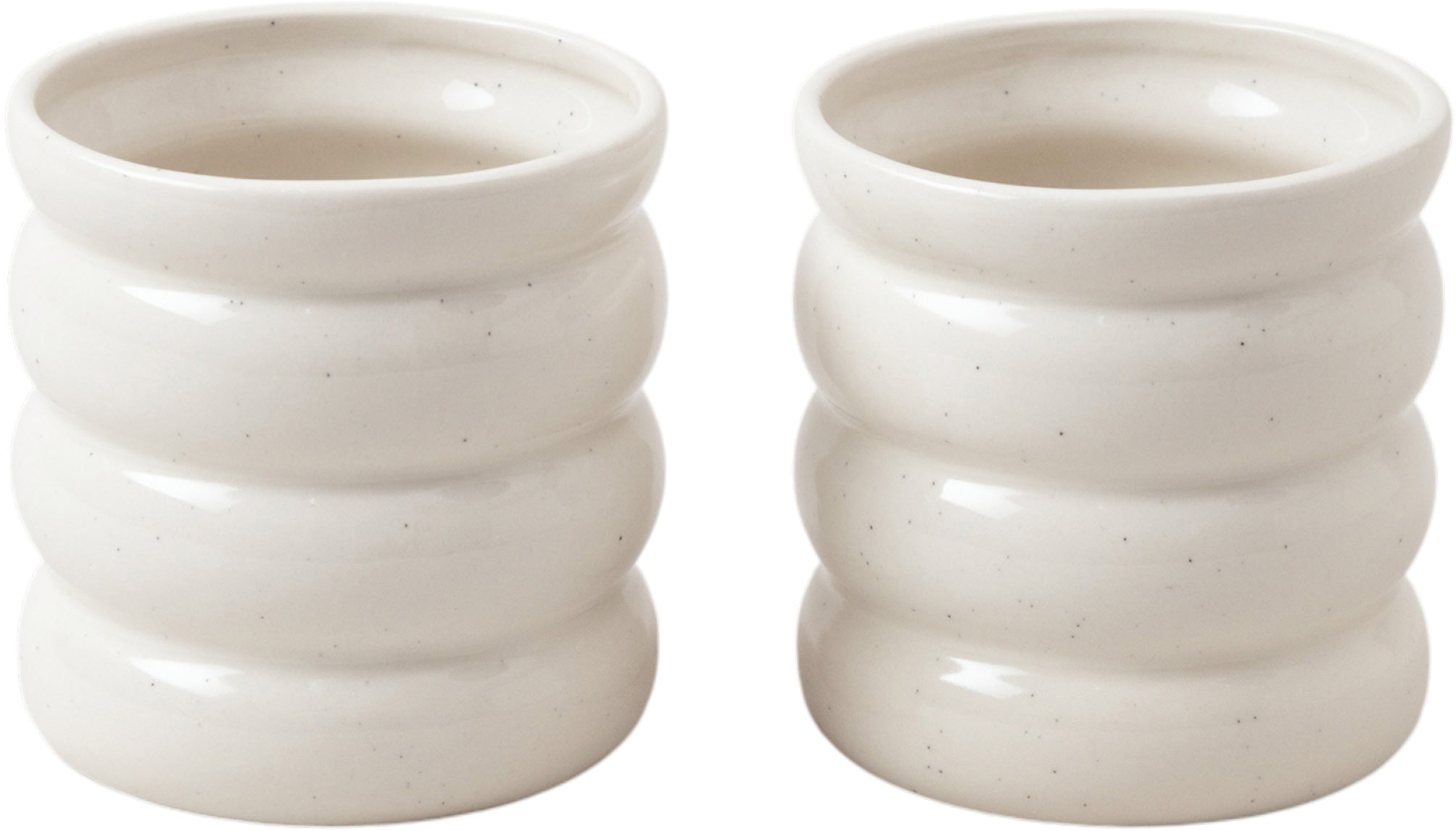 Esmee Bubble Tassen – 2er Set, 490 ml, Ø 10,0 cm, H 10,5 cm, Steingut, spülmaschinenfest, mikrowellengeeignet