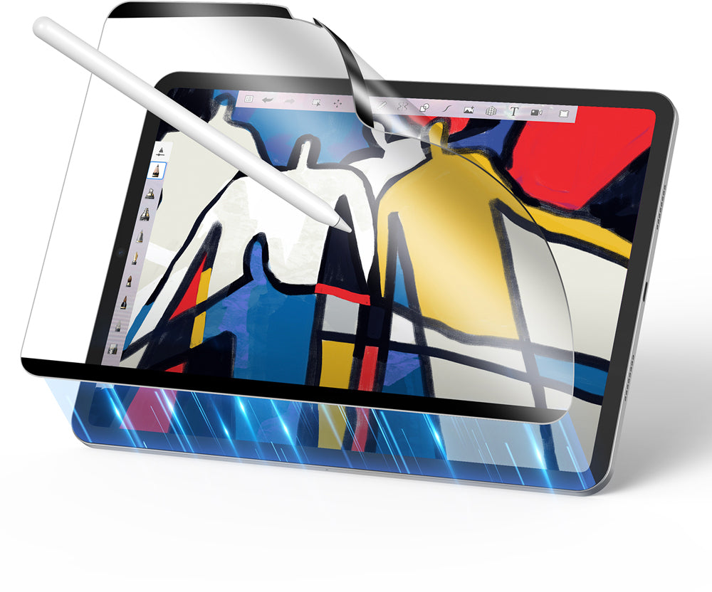 Electronic Silk Road Corp. ESR Panzerglas für iPad Pro 11" (2024) – Paper-Feel, magnetisch