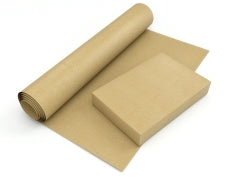 Eurokraft Kraftpapier enggestreift – 120 g/m² – 90 × 120 cm – Braun – einseitig glatt