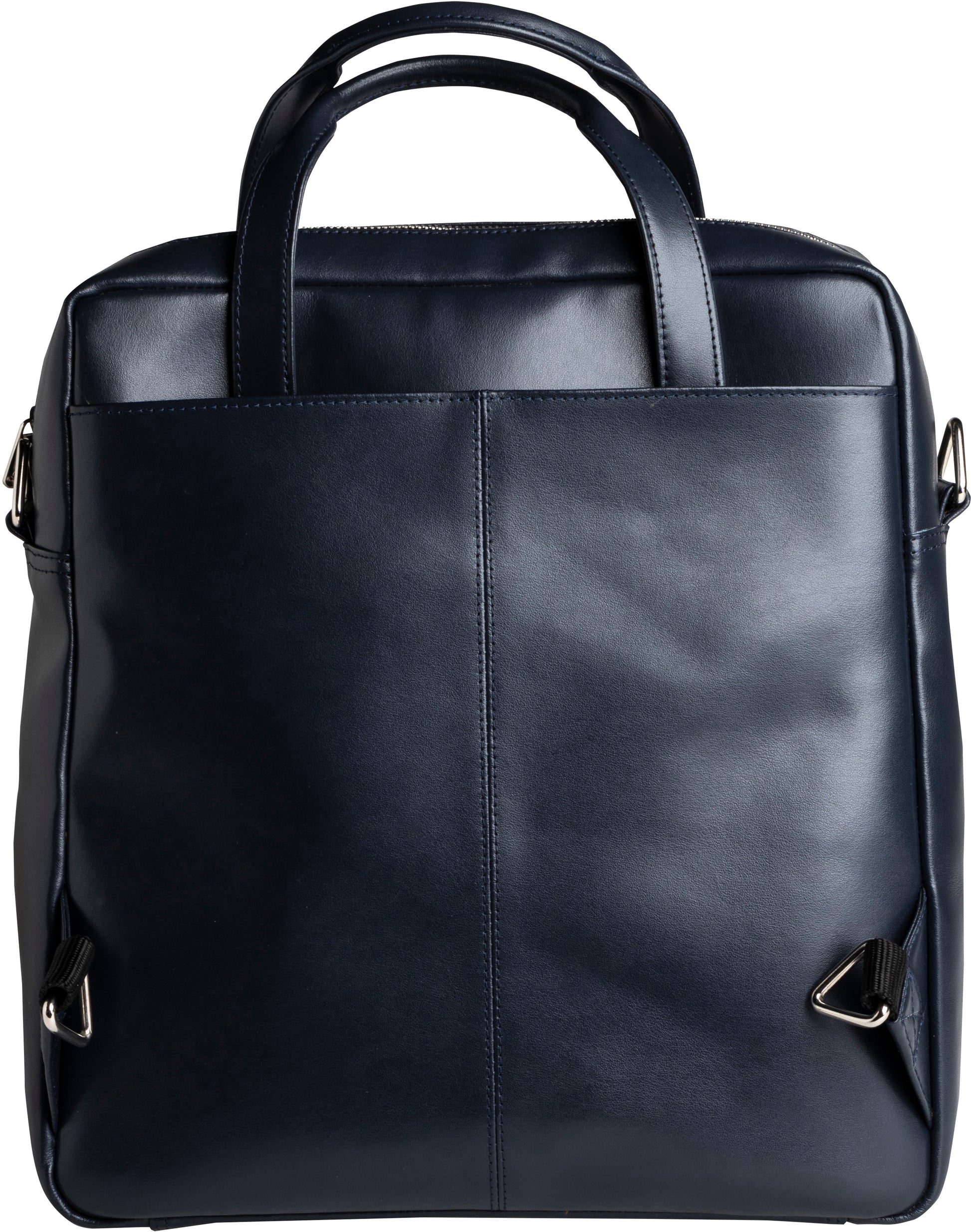 Exacompta Notebook-Rucksack bis 14" – Leder, Blau