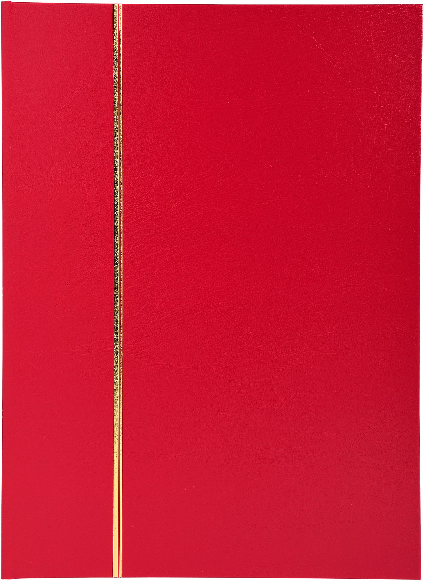 Exacompta Einsteckalbum, 32 Blätter, 22,5 × 30,5 cm, Kunstleder, Rot, mit Pergamin