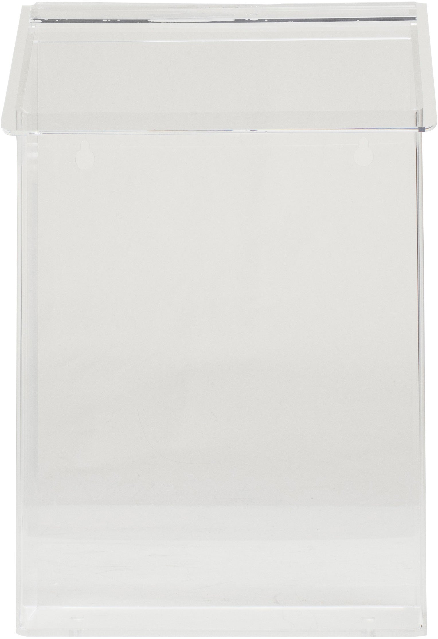 Exacompta Wandprospekthalter – für A5 – mit Deckel – transparent – Acryl