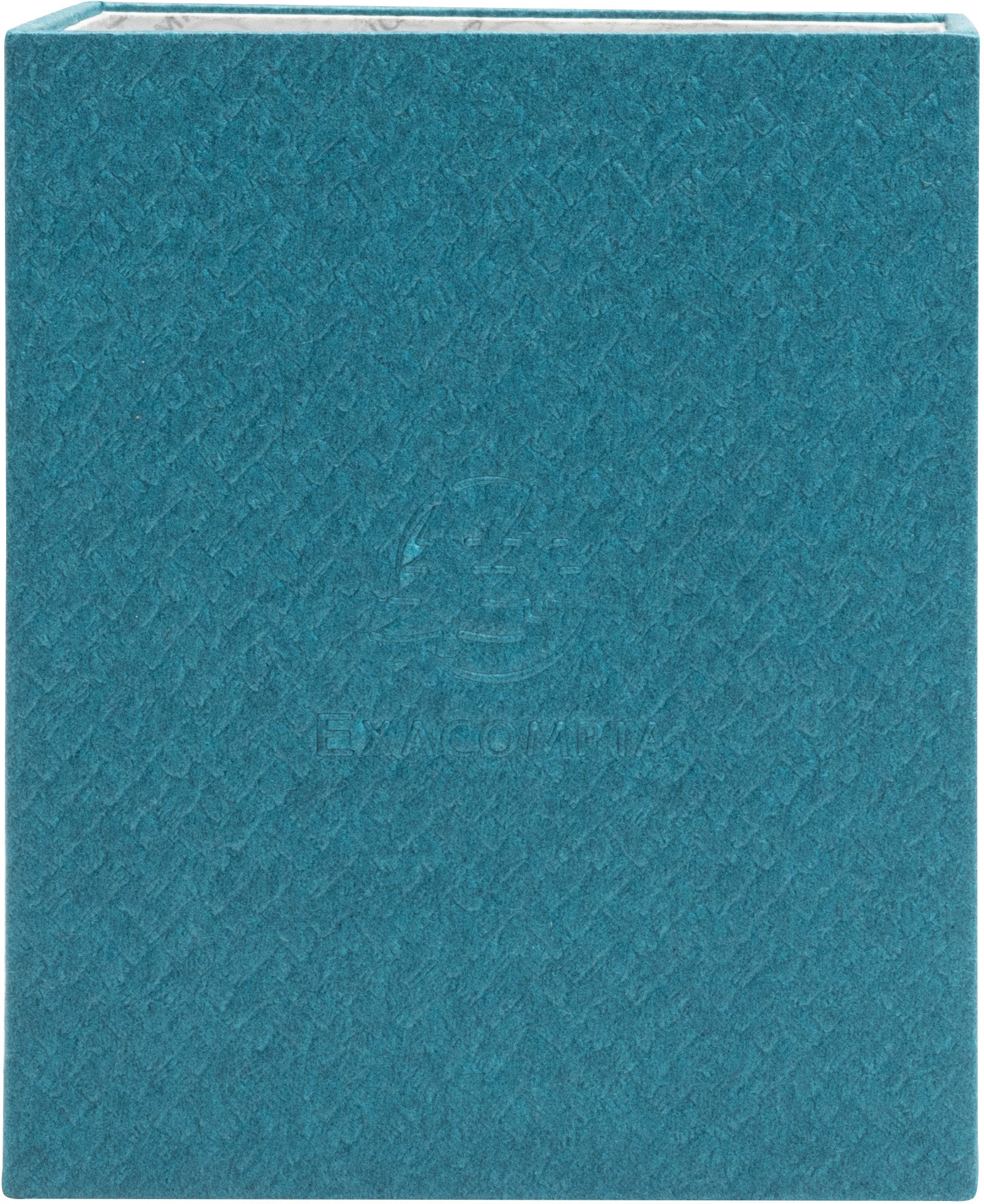 Exacompta OfficeByMe 67603E Stifteköcher – 3 Fächer, Blau, Karton, B 90 × H 110 × T 90 mm