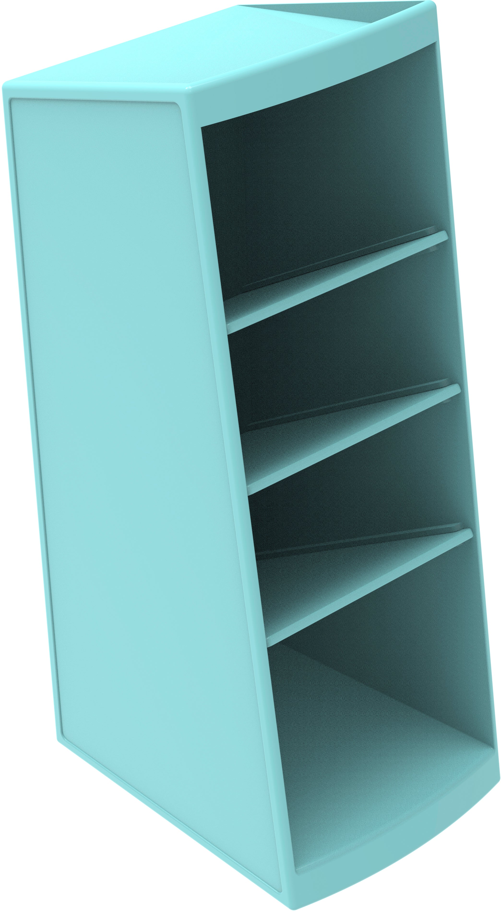Exacompta Multitower Skandi Multiköcher – 4 Fächer, Kunststoff, B 105 × H 80 × T 220 mm