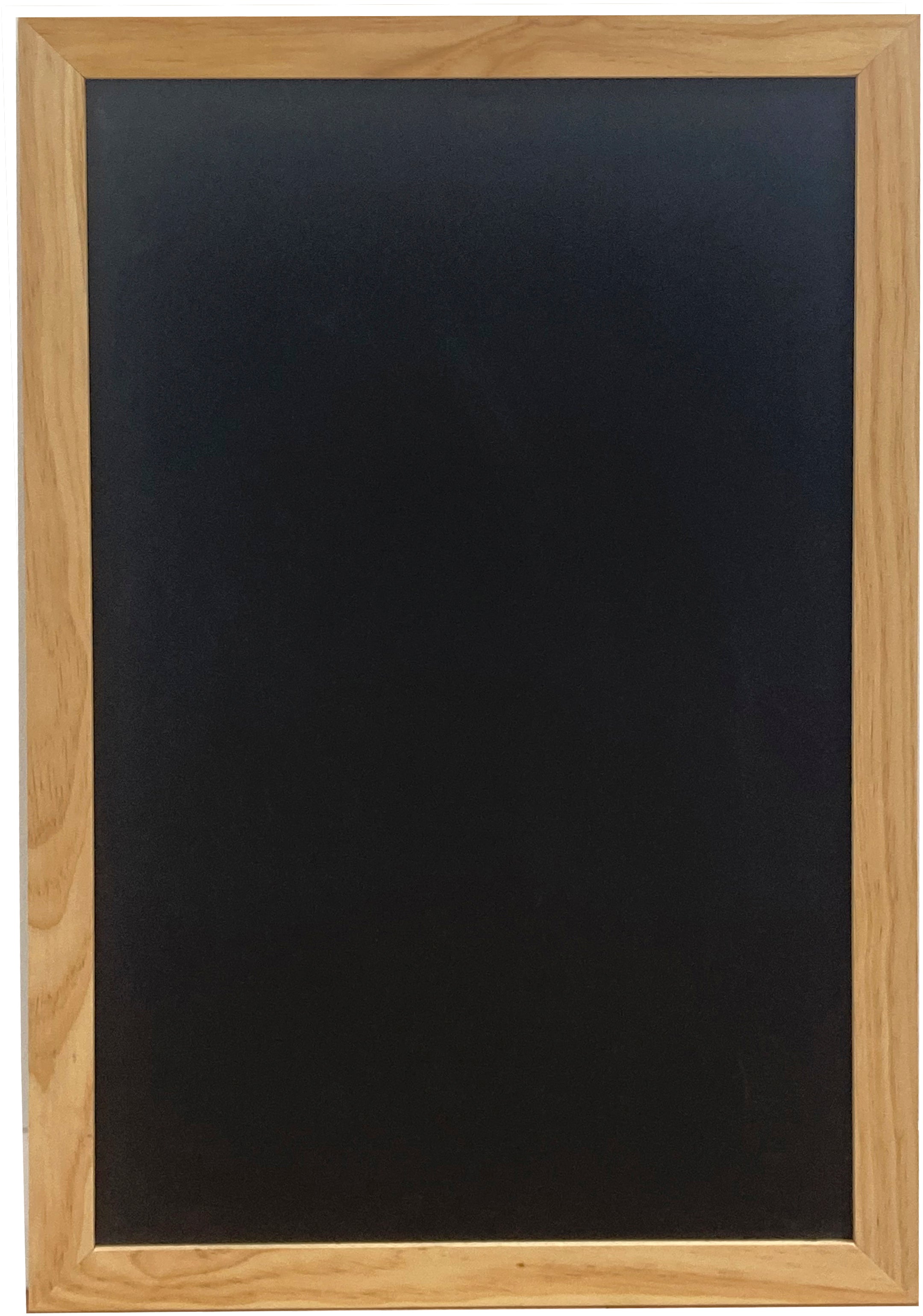 Exacompta Kreidetafel – 530 × 800 mm – MDF, Holzrahmen, schwarz – beidseitig, für Kreide & Kreidemarker