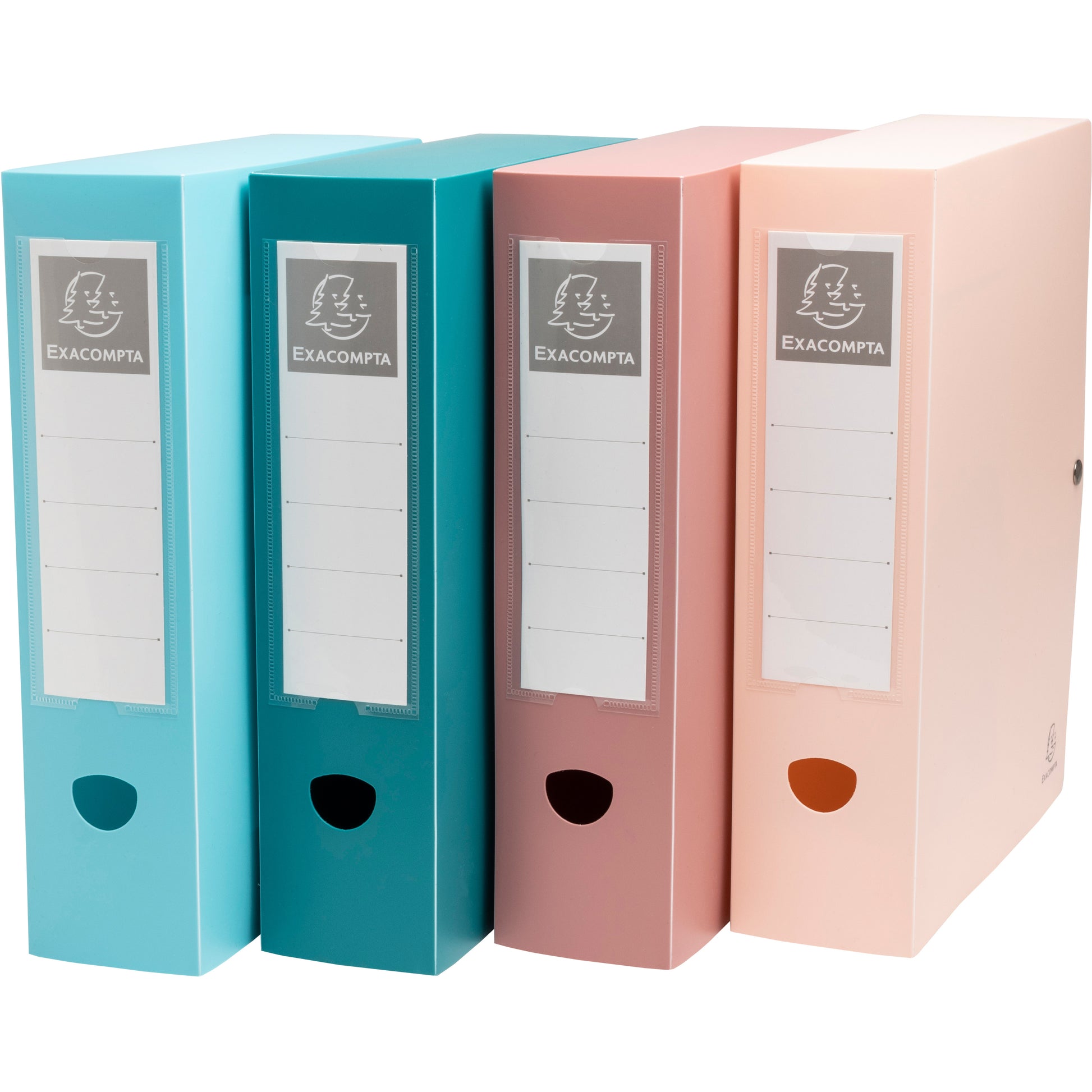 Exacompta Skandi Aufbewahrungsbox B 255 × H 85 × T 335 mm – für A4, mehrfarbig