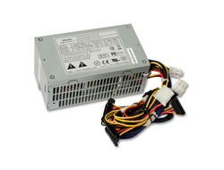 Shuttle SilentX PC55 Netzteil 450 W – nicht-modular, aktives PFC, SATA×3 – für Shuttle XPC P/P2-Serie – grau