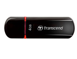 Transcend JetFlash 600 USB-Stick – 4 GB, USB 2.0, MLC