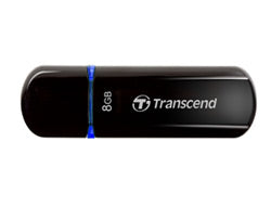 Transcend JetFlash 600 USB-Stick – 8 GB, USB 2.0, MLC