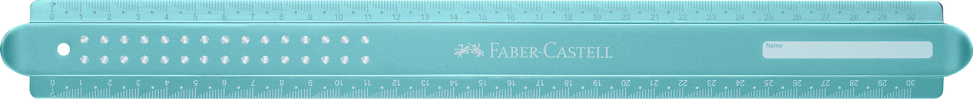 Faber-Castell Lineal – Kunststoff – 38 cm – Facette