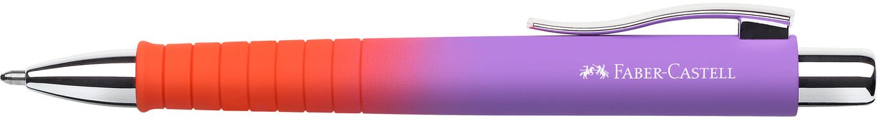 Faber-Castell Poly Ball Urban Kugelschreiber – Blau, Spitze 0,6 mm, Druck, Soft-Touch, dokumentenecht