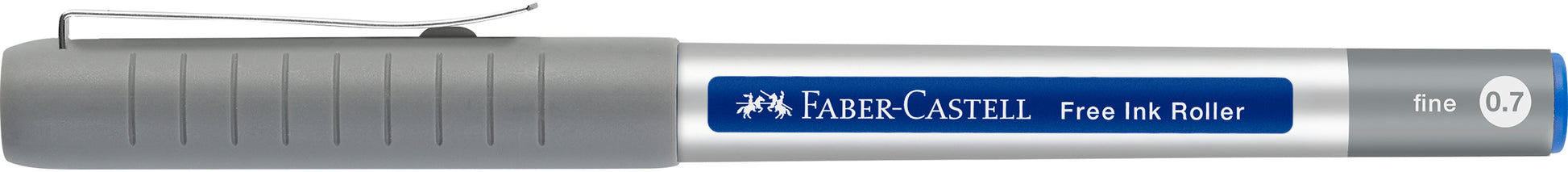 Faber-Castell Free Ink 348151 – Tintenroller, 0,7 mm, Blau, dokumentenecht, Kunststoff