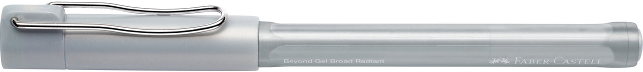 Faber-Castell Beyond Broad Gelschreiber – silber, Strich 0,6 mm