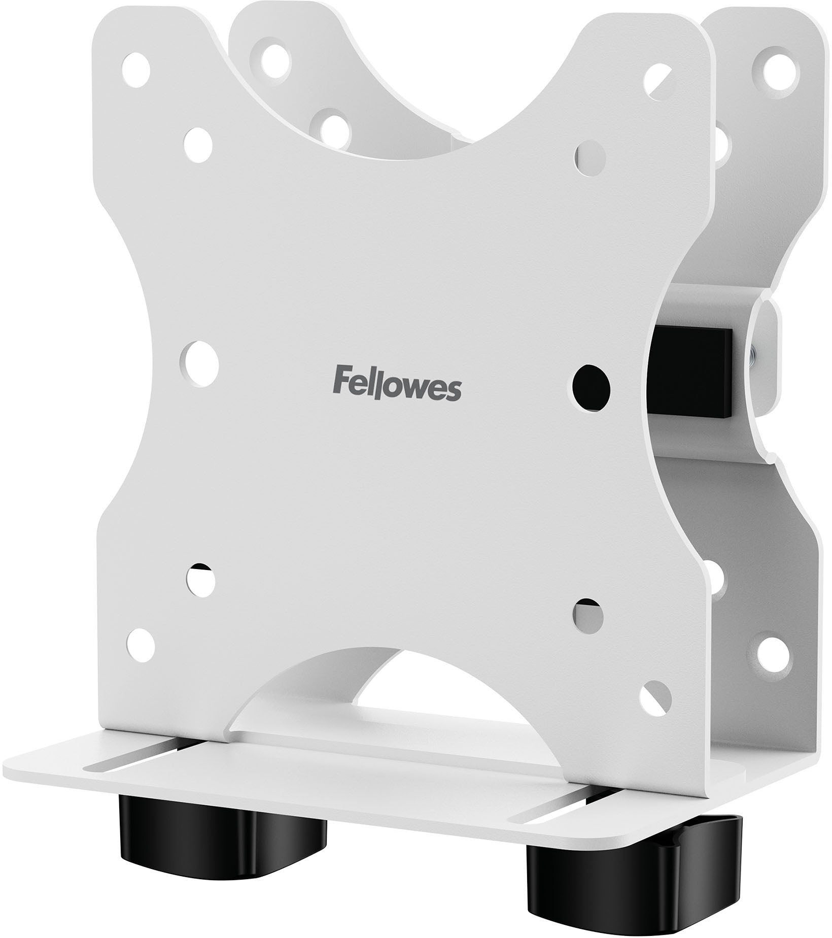 Fellowes VESA-Adapterplatte – VESA 50×50/75×75/100×100 mm – bis 5 kg – für Thin Clients und kleine CPUs