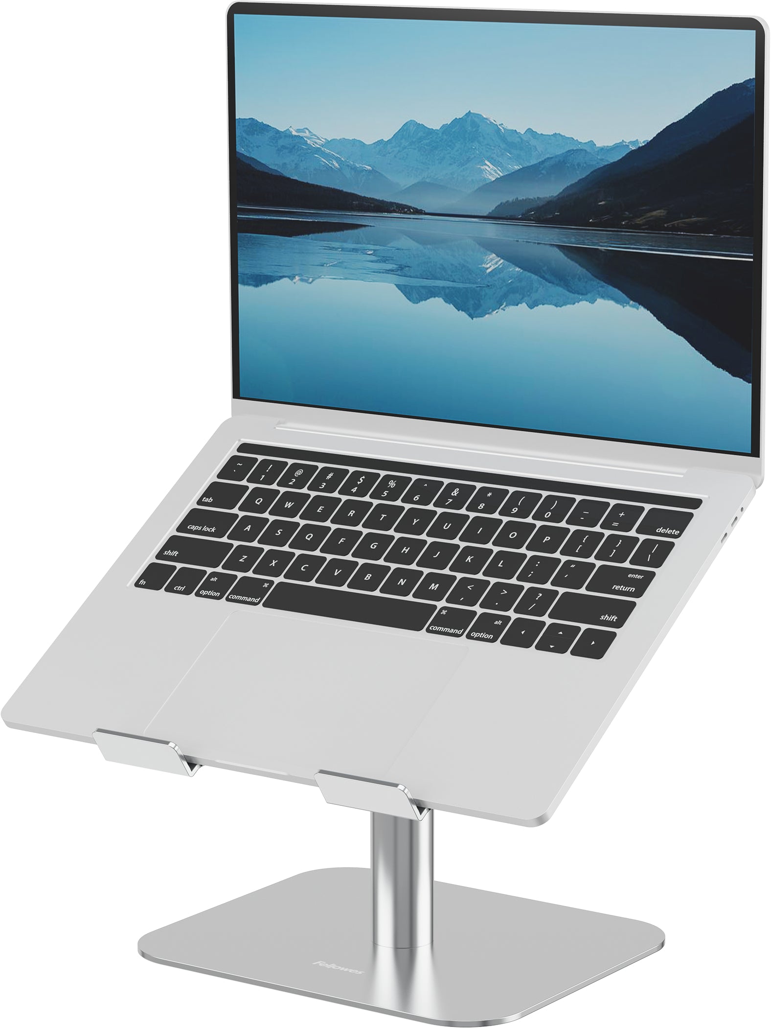 Fellowes Laptop-Ständer – für bis 15", bis 5 kg – Silber