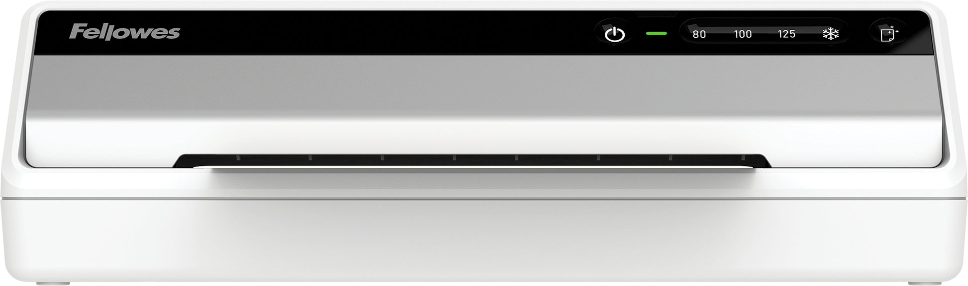 Fellowes Saturn 3i Laminiergerät A4 – Kaltlaminierer, bis 125 µm, 2 Rollen, 300 mm/min, schwarz/grau