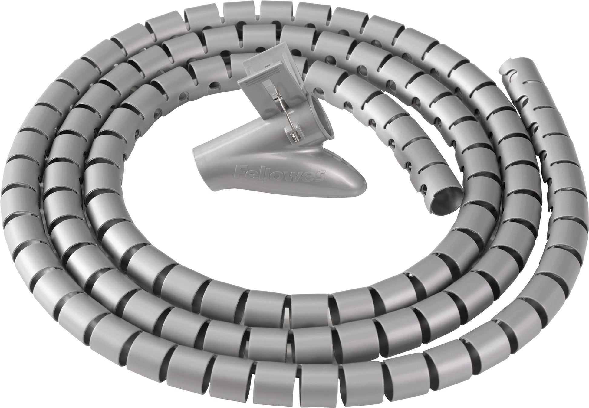 Fellowes CableZip Kabelschlauch, Ø 20 mm × 2 m – silber