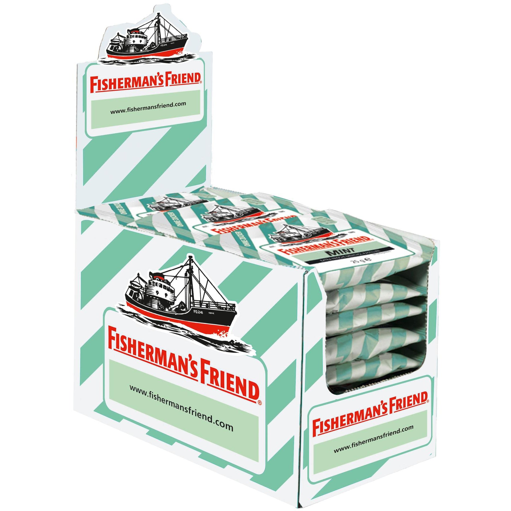 Fisherman-s Friend Fisherman's Friend Mint Lutschbonbons – 24 × 25 g