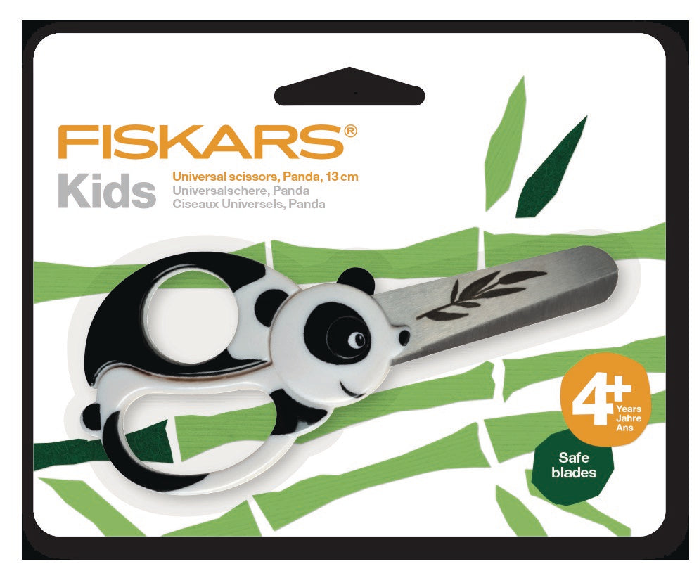 Fiskars Kinderschere 15,2 cm, abgerundet – Edelstahl, verstellbare Klingenschraube, spülmaschinengeeignet
