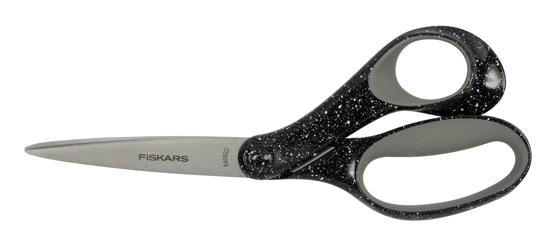 Fiskars Kinderschere 24,0 cm, für Rechtshänder – Edelstahl, Softgrip, ergonomischer Griff, Schwarz