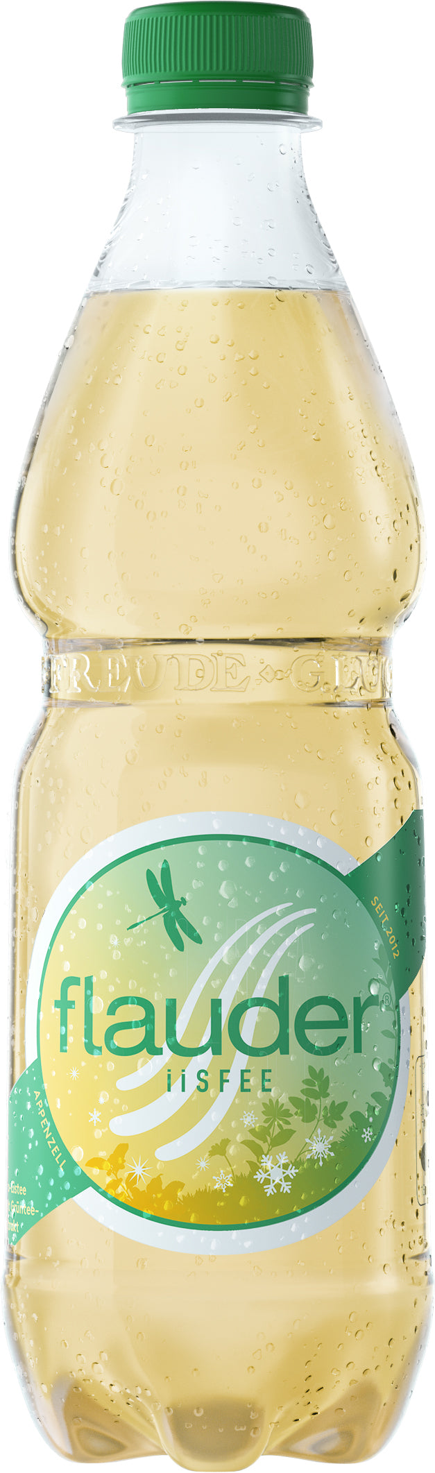 Flauder Eistee Grüntee – 6 × 500 ml