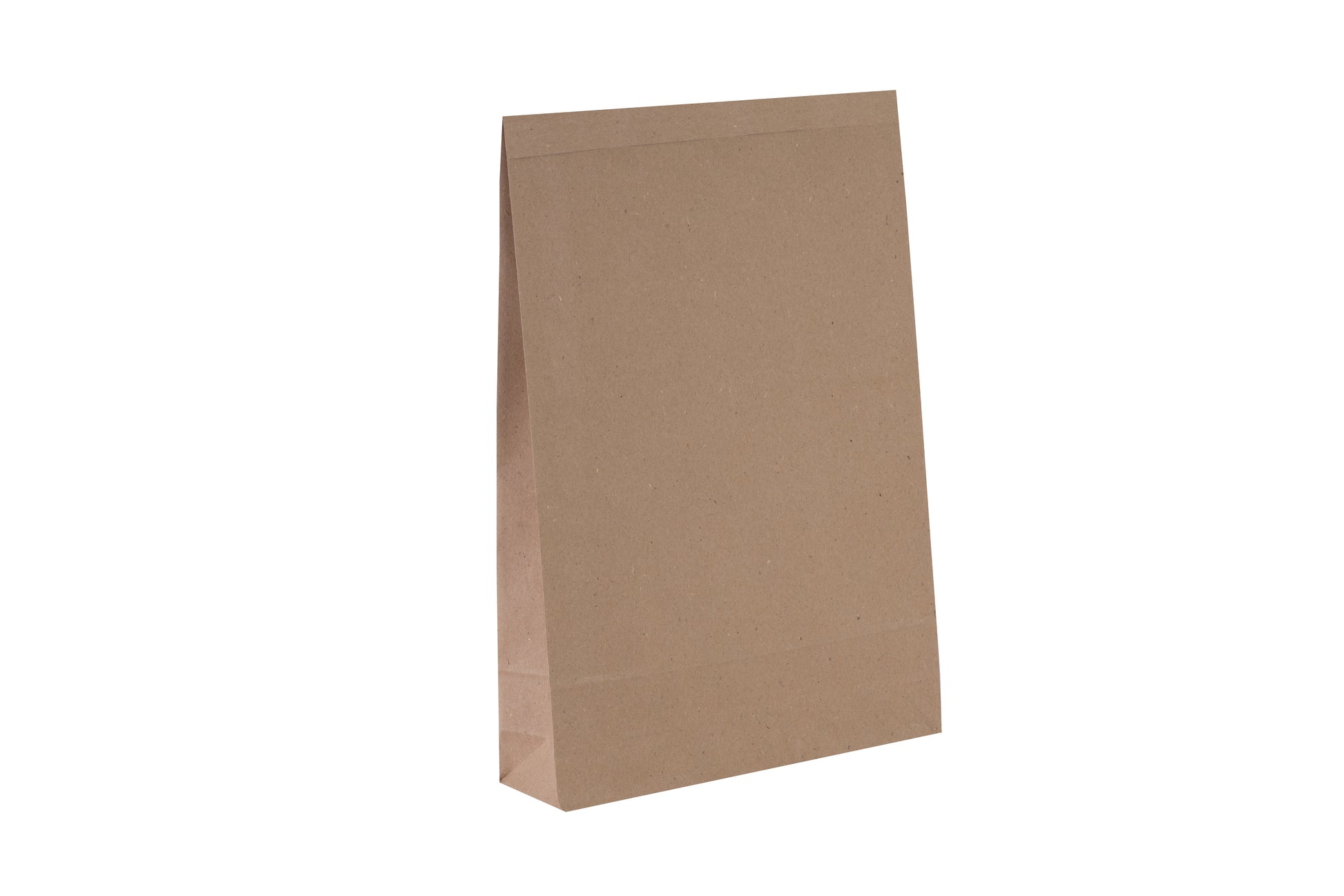 Flexipak Mustertüte mit Klotzboden – 190 × 300 × 50 mm, selbstklebend, Graspapier