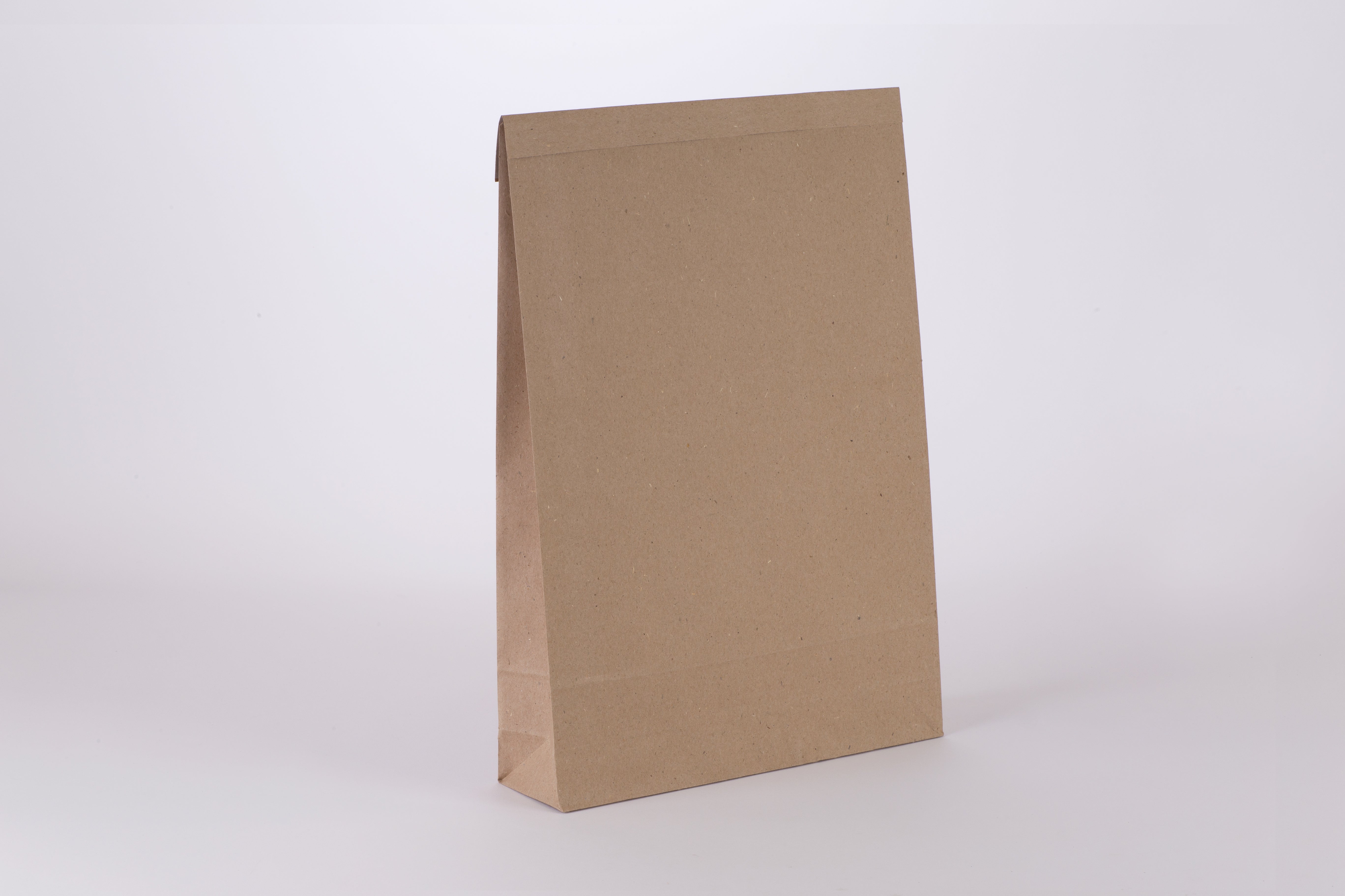 Flexipak Mustertüte mit Klotzboden – 260 × 410 × 70 mm, selbstklebend, Papier – 300 Stk.