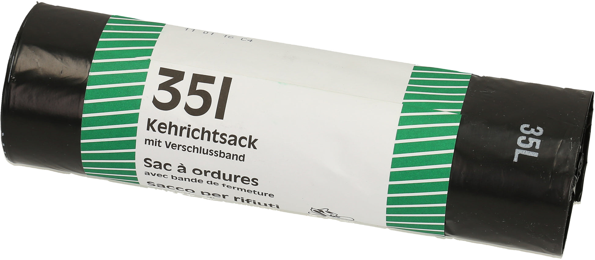 Flexiplast Kehrichtsack – 35 l, mit Zugband