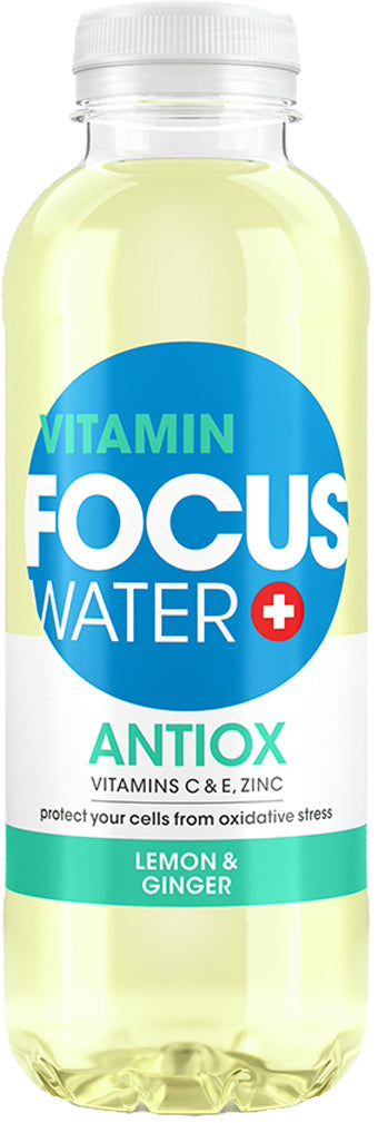 Focus Vitaminwasser Antiox, Zitrone & Limette