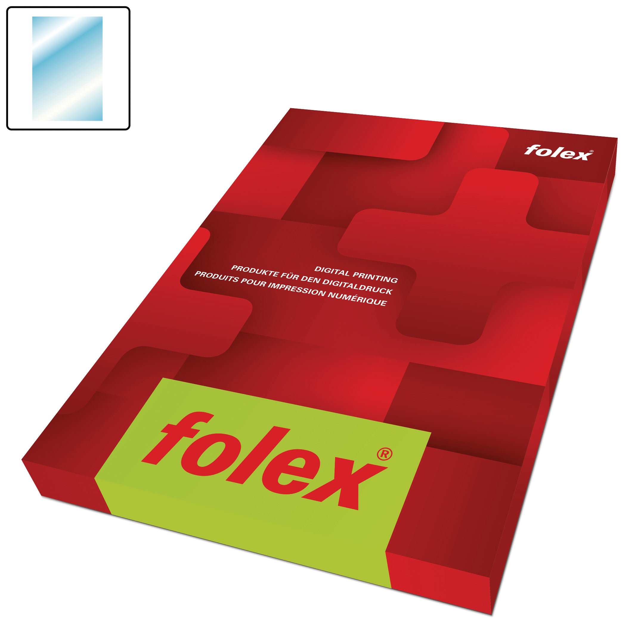 Folex Transparentfolie (Drucker) BG-32+ – A4, Inkjet, 50 Blatt