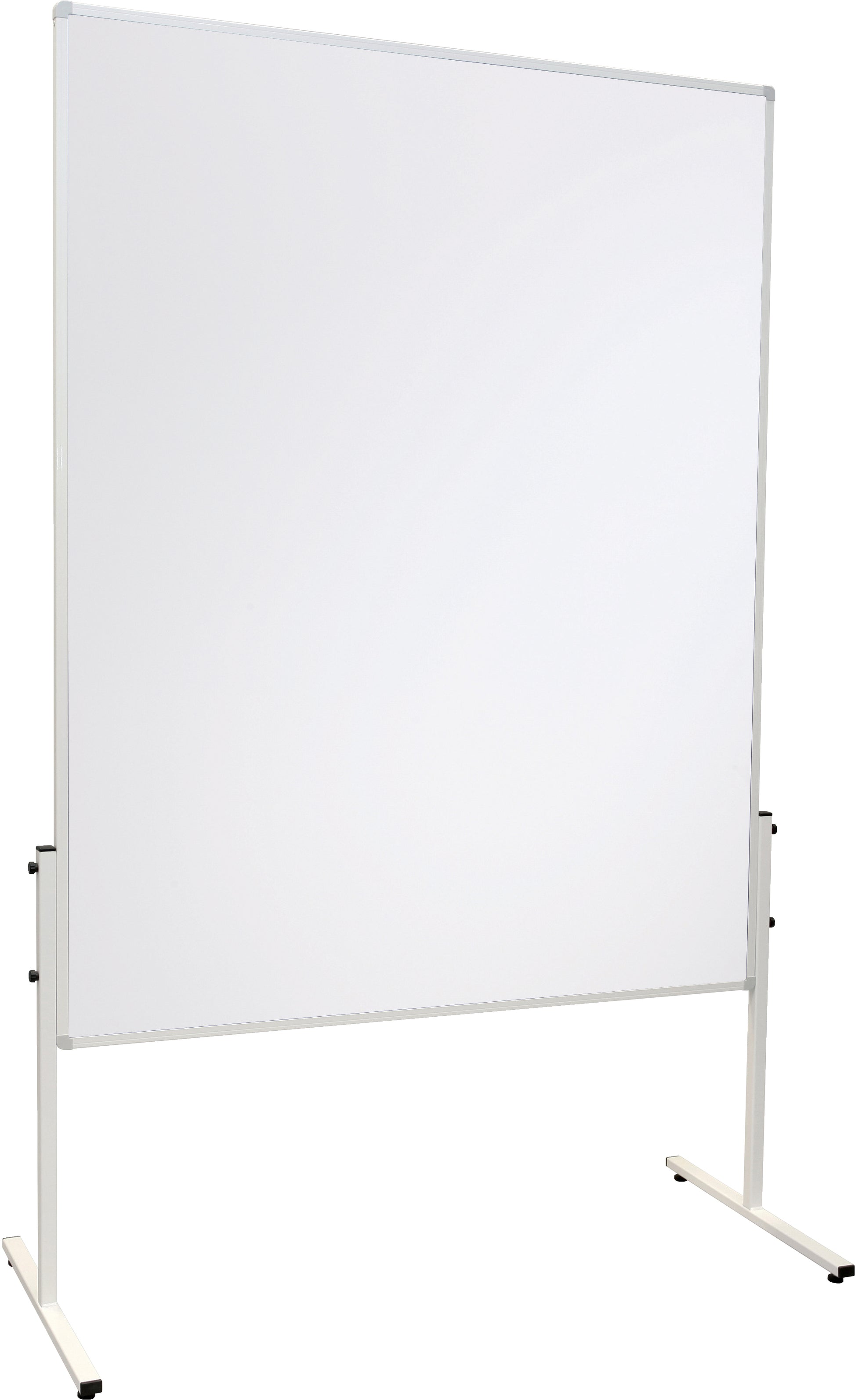 Franken Moderationswand – Karton, mit Standfüssen, doppelseitig – 120 × 150 cm – Stahlrahmen