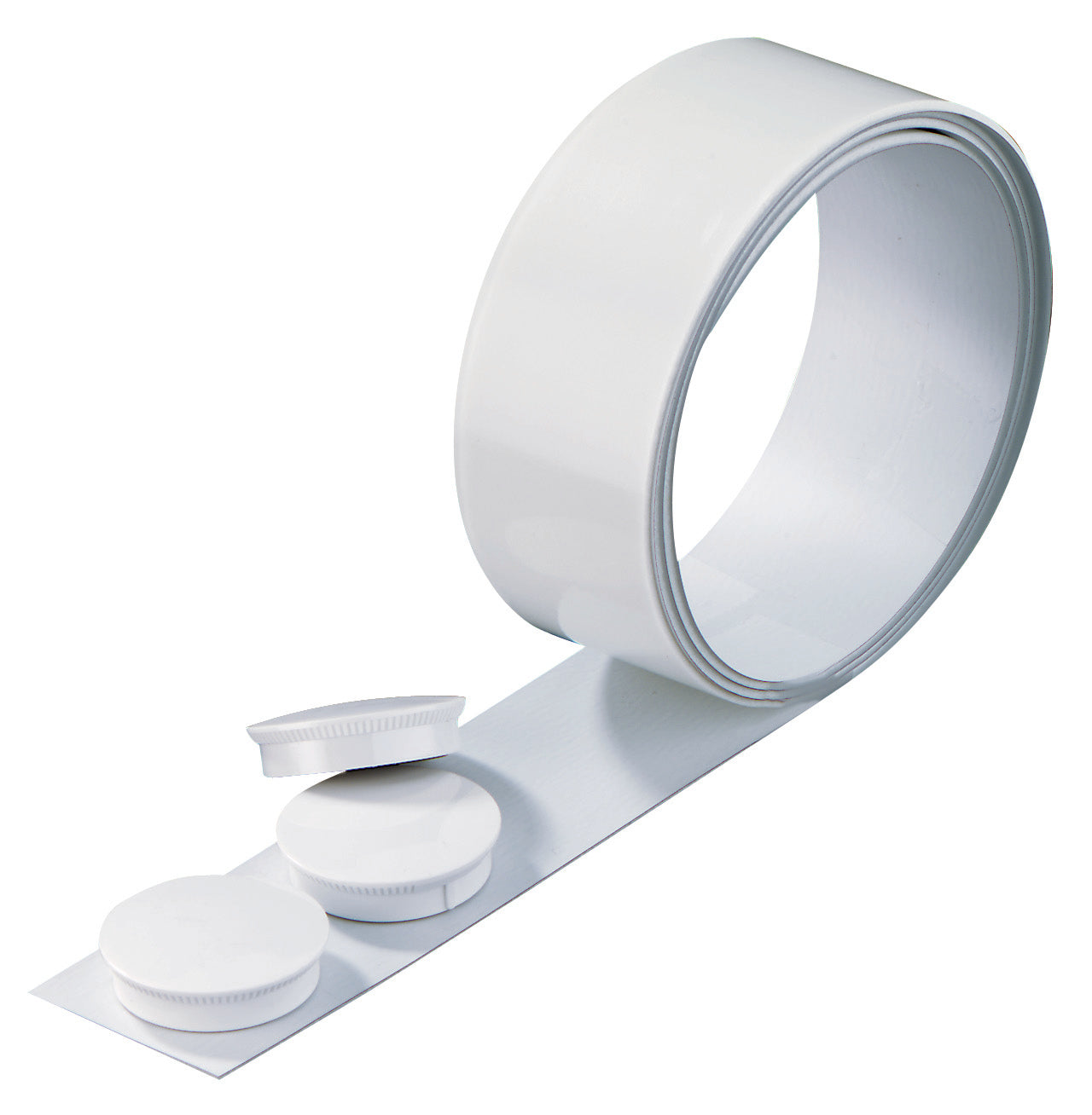 Franken Magnetband (selbstklebend) – 35 mm × 5 m, weiss, 1 Stück
