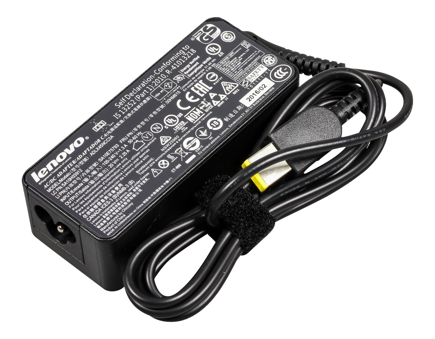 Lenovo FRU00HM615 Netzteil 45 W – für Notebook, schwarz