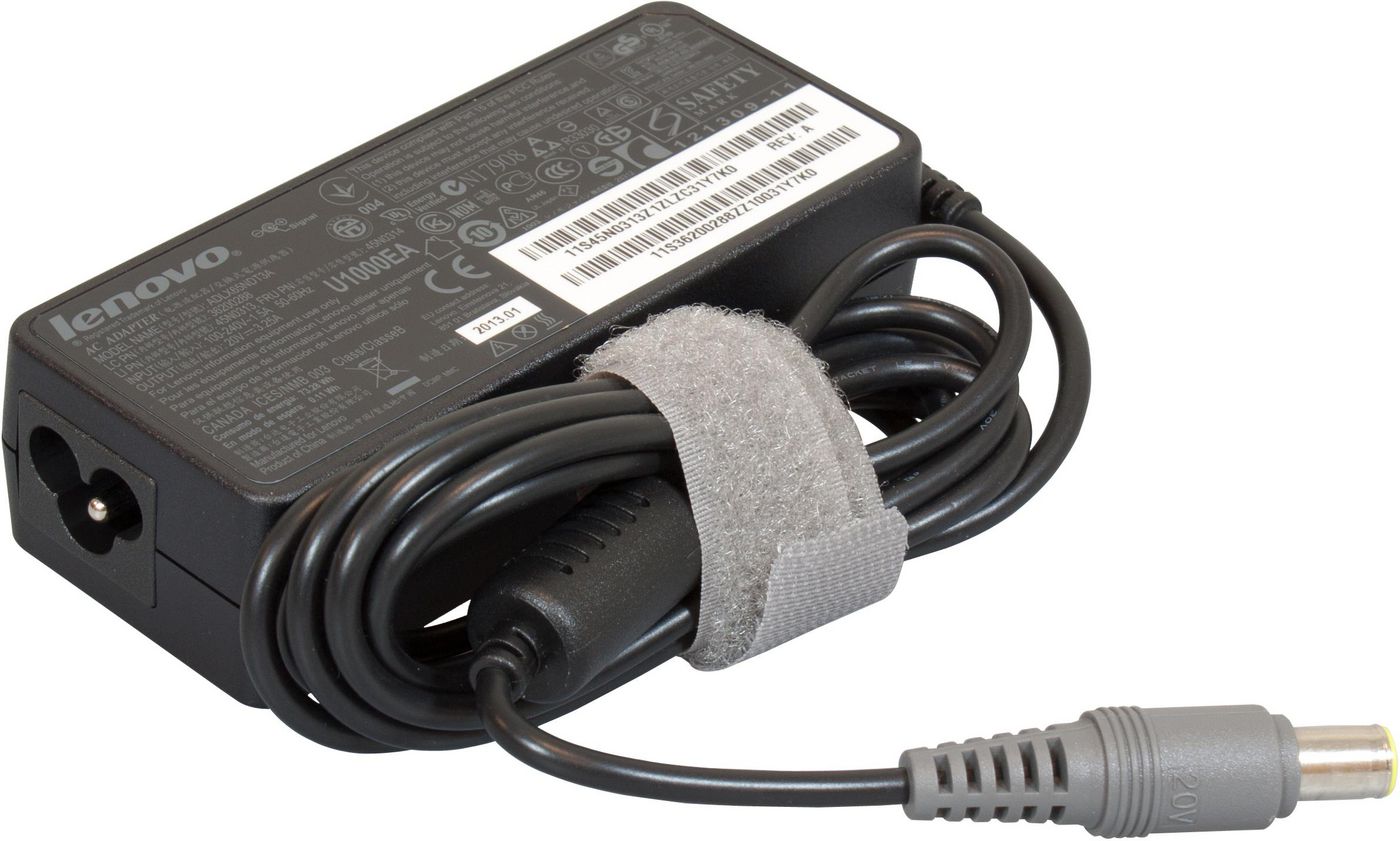 Lenovo Netzteil – 65 W – für Lenovo – Schwarz