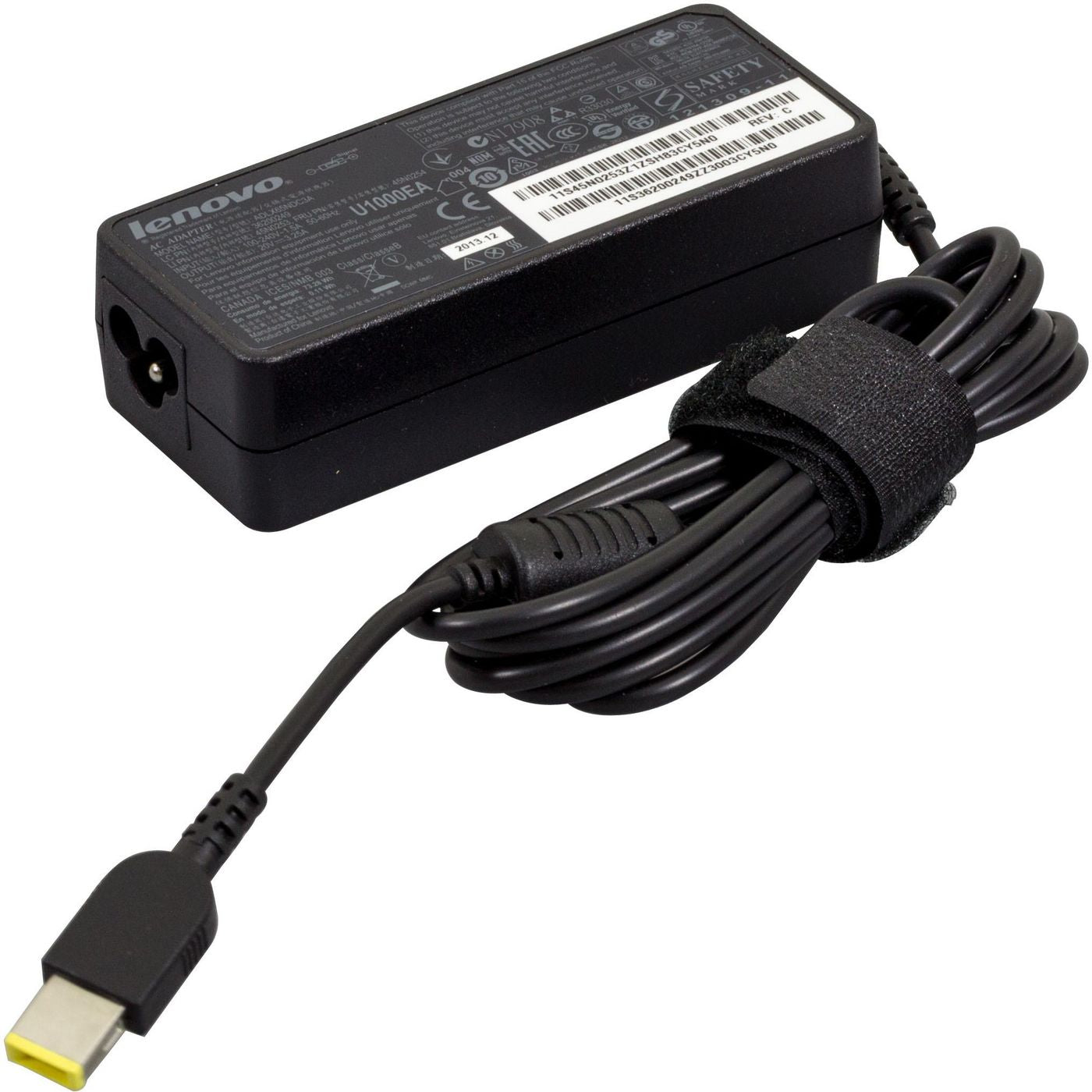 Lenovo 65 W Netzteil (20 V, 3,25 A) – Schwarz – für ThinkPad-Notebooks